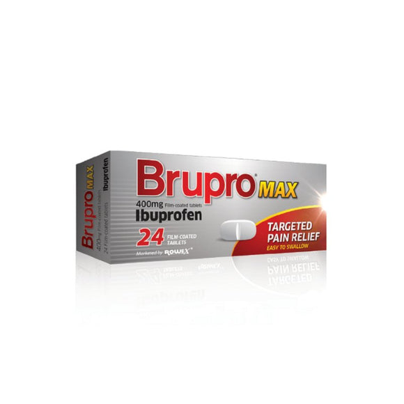 Brupro Max 400mg Tablets - O'Sullivans Pharmacy - Medicines & Health - 5390387373213