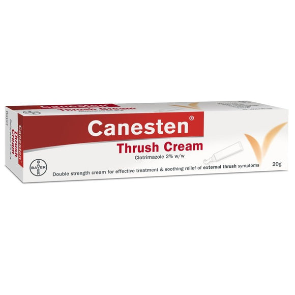 Canesten Clotrimazole 2% Thrush Cream 20g - O'Sullivans Pharmacy - Medicines & Health -