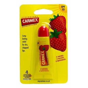 Carmex Strawberry Tube Blister Pack 10g - O'Sullivans Pharmacy - Skincare -