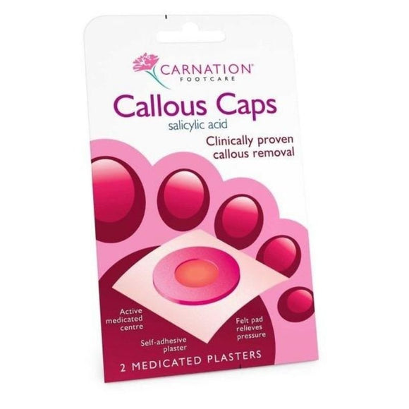 Carnation Callous Caps 2 Pack - O'Sullivans Pharmacy - Medicines & Health -