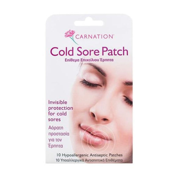 Carnation Cold Sore Patch 10 Pack - O'Sullivans Pharmacy - Skincare - 5012654201813