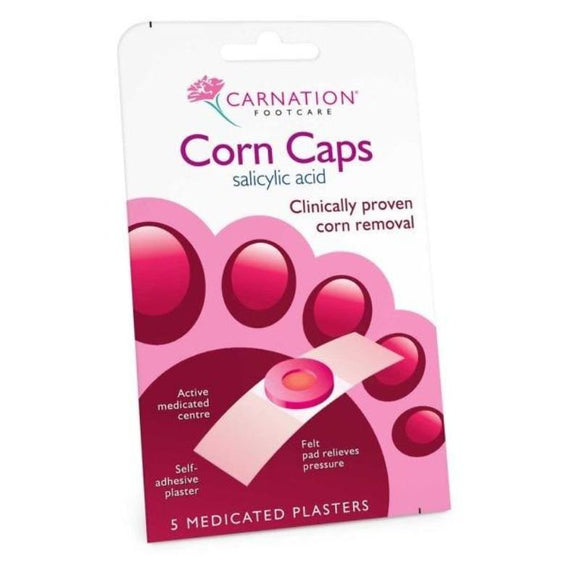 Carnation Corn Caps 5 Pack - O'Sullivans Pharmacy - Skincare - 5098928122183