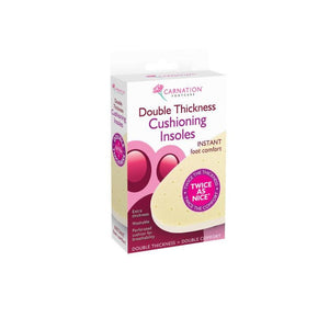 Carnation Double Thickness Cushion Insoles - O'Sullivans Pharmacy - Medicines & Health - 5012564 203565
