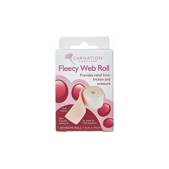 Carnation Fleecy Web Roll 7.5cm x 75cm - O'Sullivans Pharmacy - Medicines & Health - 5012654202940