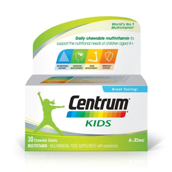 Centrum Kids 30 Pack - O'Sullivans Pharmacy - Vitamins -
