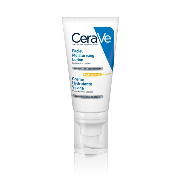 CeraVe Facial Moisturising Cream SPF50 52ml - O'Sullivans Pharmacy - 3337875814652