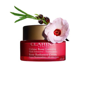 Clarins Super Restorative Rose Radiance Cream 50ml - O'Sullivans Pharmacy - Skincare -