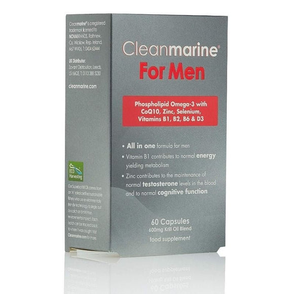 Cleanmarine For Men Capsules 60 Pack - O'Sullivans Pharmacy - Vitamins -