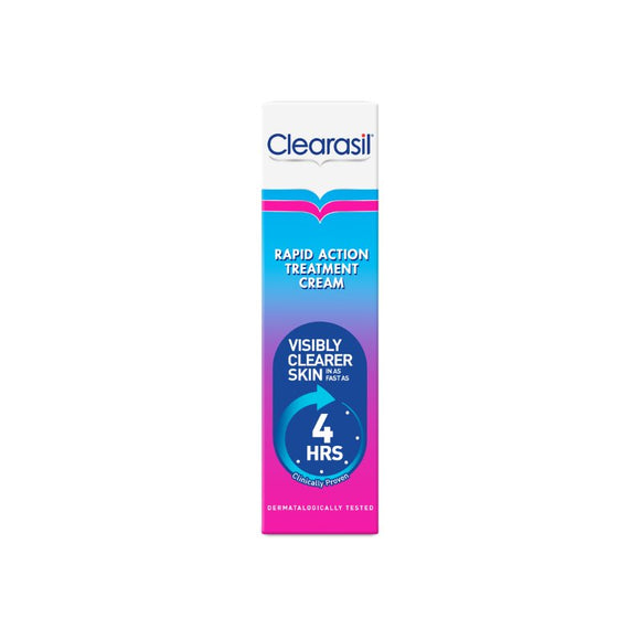 Clearasil Ultra Dual Action Rapid Treatment Cream 25ml - O'Sullivans Pharmacy - Skincare - 5011417544846