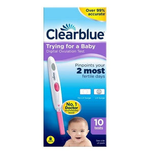 Clearblue Ovulation Test Digital 10 Pack - O'Sullivans Pharmacy - Medicines & Health -
