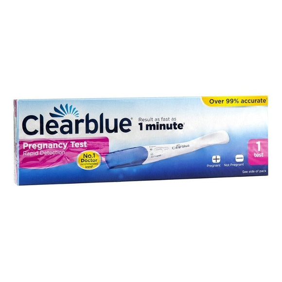 Clearblue Pregnancy Test Rapid Detection 1 Test - O'Sullivans Pharmacy - Medicines & Health -