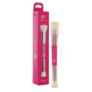 Cocoa Brown Double Ended Duo Brush - O'Sullivans Pharmacy - Skincare - 5391018058219