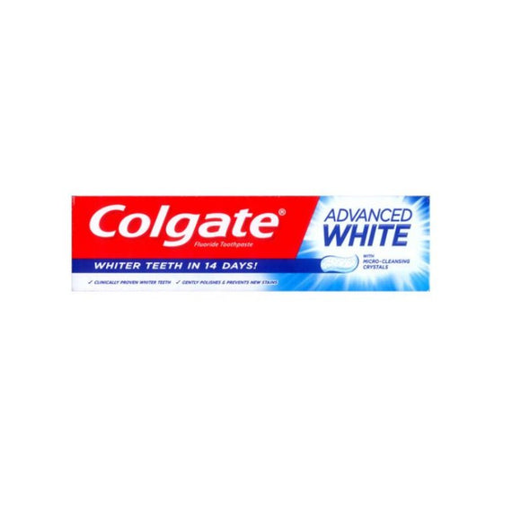 Colgate Advanced White Toothpaste 75ml - O'Sullivans Pharmacy - Toiletries - 8714789844282