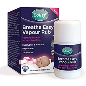 Colief Breathe Easy Vapour Rub 30g - O'Sullivans Pharmacy - Mother & Baby - 5014302000120