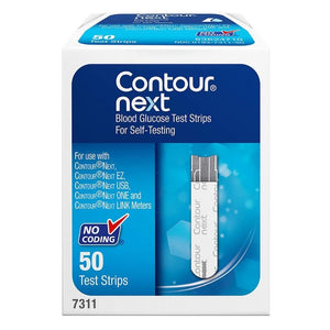 Contour Next Strips 50 Pack - O'Sullivans Pharmacy - Medicines & Health - 5016003733901