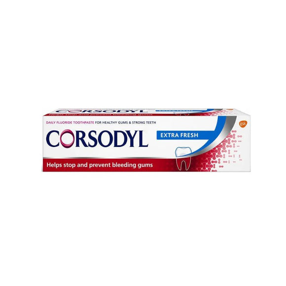 Corsodyl Complete Protection Extra Fresh Toothpaste 75ml - O'Sullivans Pharmacy - Toiletries - 5054563055750