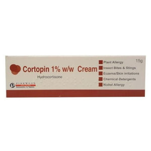 Cortopin 1% Hydrocortisone Cream 15g - O'Sullivans Pharmacy - Medicines & Health -