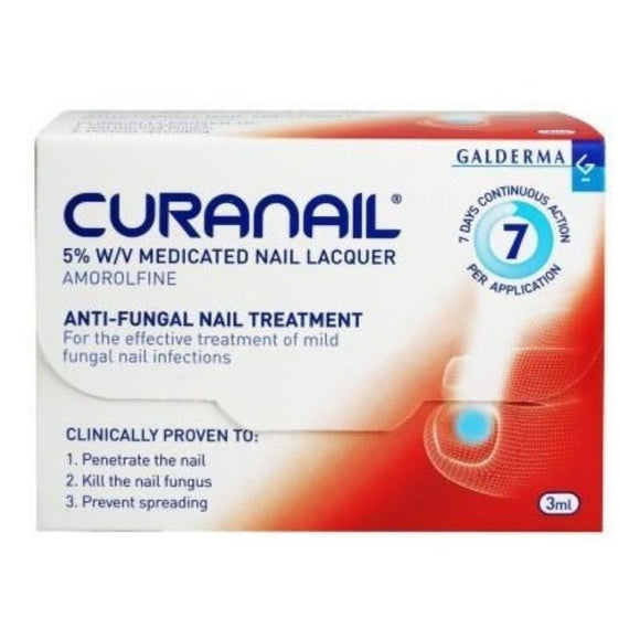 Curanail 5% Medicated Nail Lacquer 2.5ml - O'Sullivans Pharmacy - Medicines & Health -