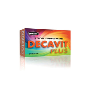 Decavit Plus Tablets 30 - O'Sullivans Pharmacy - Vitamins - 5390387350016