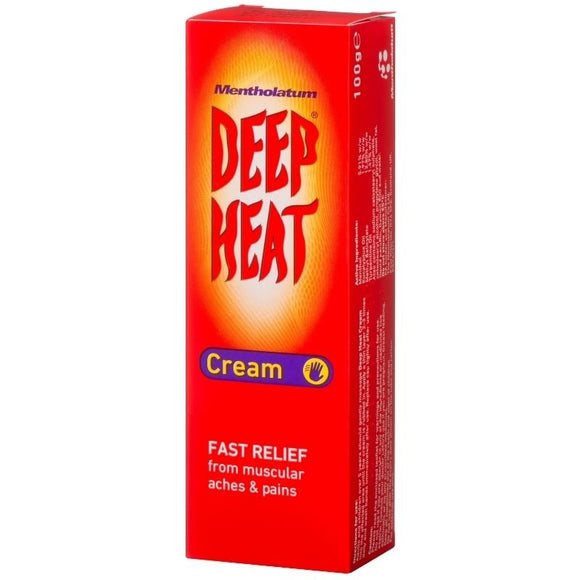 Deep Heat Pain Relief Cream 100g - O'Sullivans Pharmacy - Medicines & Health -