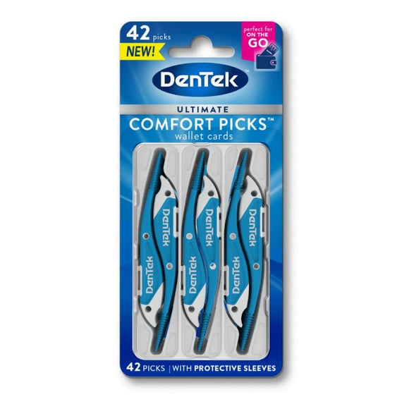 Dentek Comfort Picks 42 Pack - O'Sullivans Pharmacy - Toiletries - 047701111871