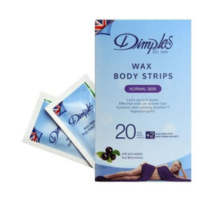Dimples Wax Body Strips 20 Pack - O'Sullivans Pharmacy - Toiletries -