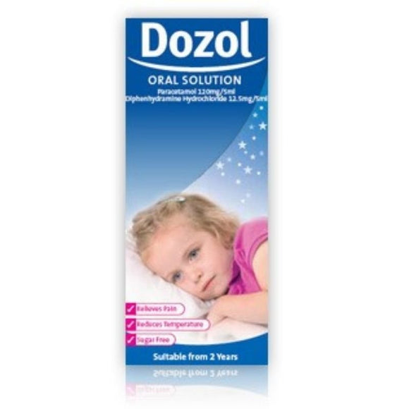 Dozol Oral Solution 100ml - O'Sullivans Pharmacy - Medicines & Health - 5099172033102