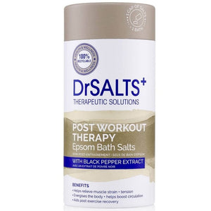 Dr Salts Post Workout Epsom Bath Salts 750g - O'Sullivans Pharmacy - Bath & Shower - 5060528327640