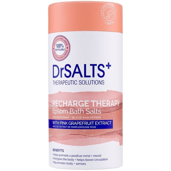 Dr Salts Recharge Therapy Epsom Bath Salts 750g - O'Sullivans Pharmacy - Bath & Shower -