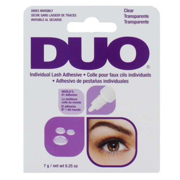 Duo Individual Lash Adhesive Clear Tone Purple Pack 7g - O'Sullivans Pharmacy - Beauty - 073930568117