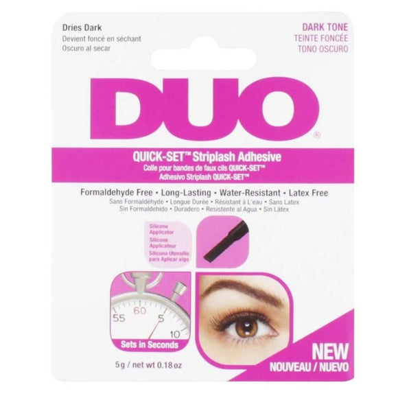 Duo Quick Set Strip Lash Adhesive Dark Tone Pink Pack 5g - O'Sullivans Pharmacy - Beauty - 073930675822