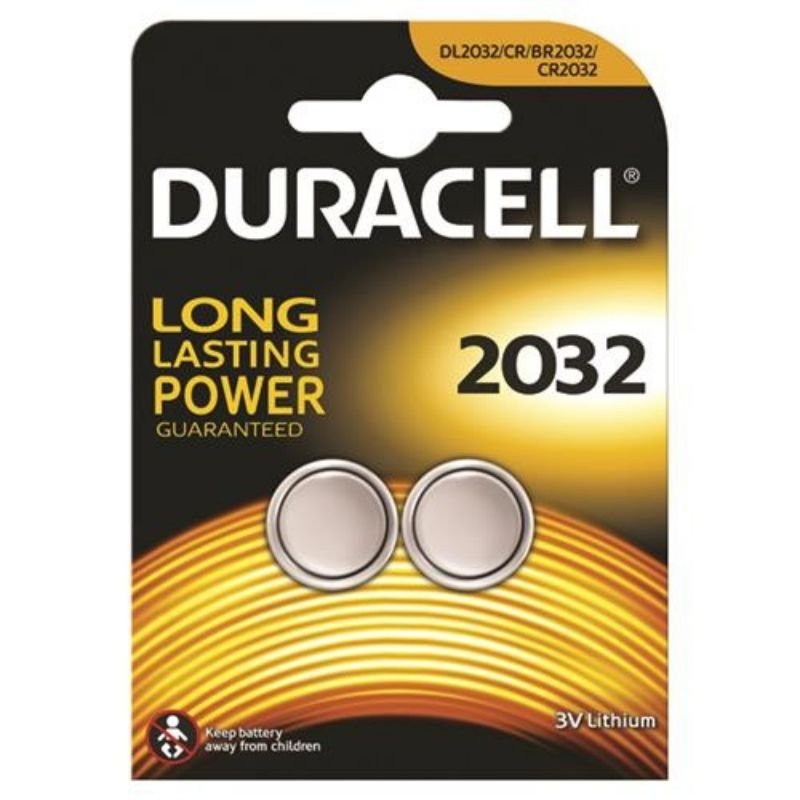 Duracell Lithium Dl 2032 Twin Pack Batteries