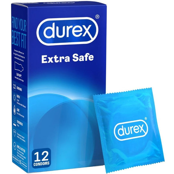 Durex Extra Safe Condoms 12 Pack - O'Sullivans Pharmacy - Medicines & Health - 5052197045215