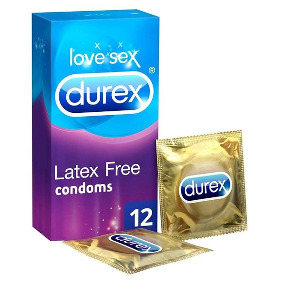 Durex Latex Free 12 Pack - O'Sullivans Pharmacy - Medicines & Health -