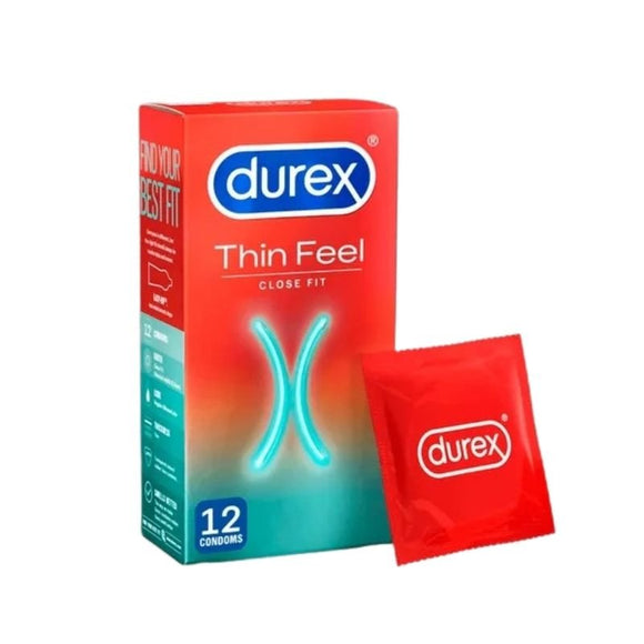 Durex Thin Feel Close Condoms 12 Pack - O'Sullivans Pharmacy - Medicines & Health - 5011417577035
