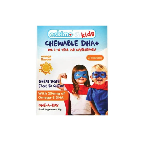 Eskimo Oil Kids - Chewable DHA+ 27 Gummies - O'Sullivans Pharmacy - Vitamins - 7391325900117