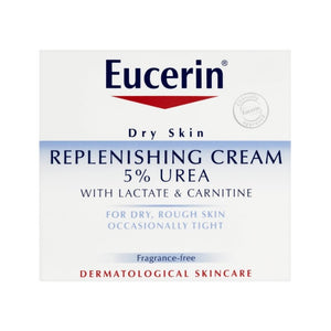 Eucerin Dry Skin Replenishing Cream 5% Urea With Lactate And Carnitine 75ml - O'Sullivans Pharmacy - Skincare -