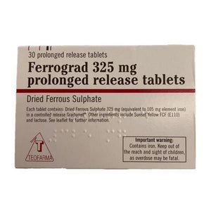 Ferrograd Tablets Iron Tablets 30 Pack - O'Sullivans Pharmacy - Vitamins -