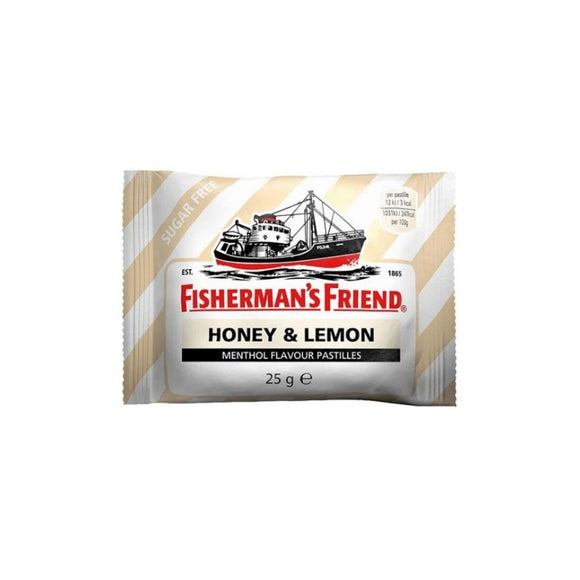 Fishermans Friend Honey & Lemon 25g - O'Sullivans Pharmacy - Medicines & Health - 96091722