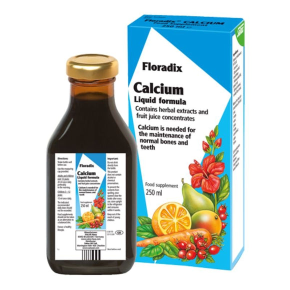 Floradix Calcium Drink 250ml - O'Sullivans Pharmacy - Vitamins - 4004148017704