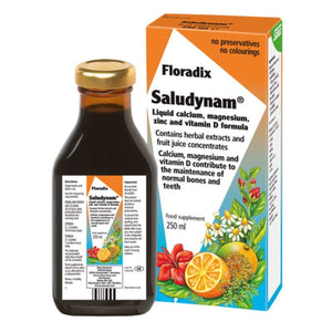 Floradix Saludynam 250ml - O'Sullivans Pharmacy - Vitamins - 4004148017766