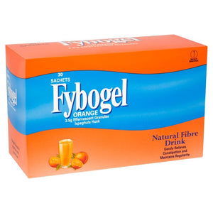 Fybogel Orange 30 Pack - O'Sullivans Pharmacy - Medicines & Health - 5011417557648