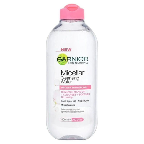 Garnier Micellar Water Sensitive Pink 400ml - O'Sullivans Pharmacy - Skincare -