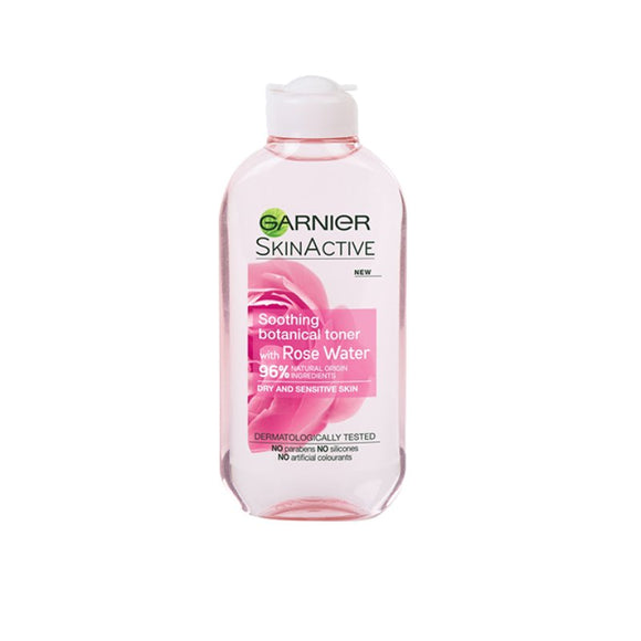 Garnier Rose Water Toner 200ml - O'Sullivans Pharmacy - Skincare - 3600542050579