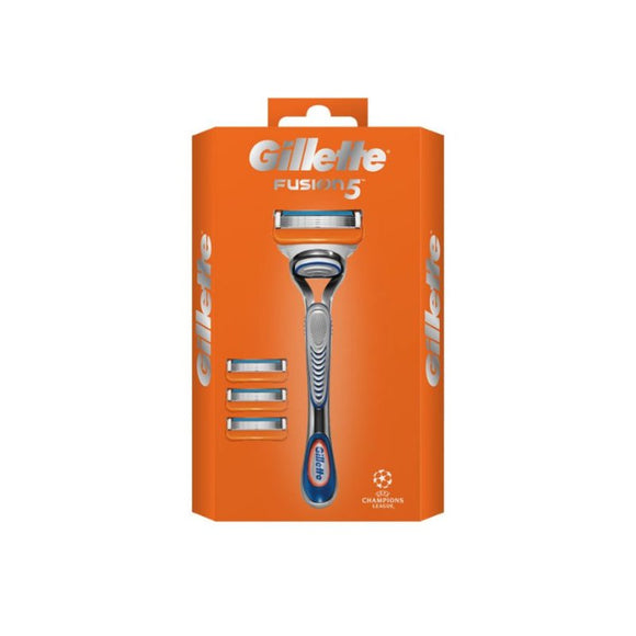 Gillette Fusion 5 Razor With 4 Refills - O'Sullivans Pharmacy - Toiletries - 7702018469543