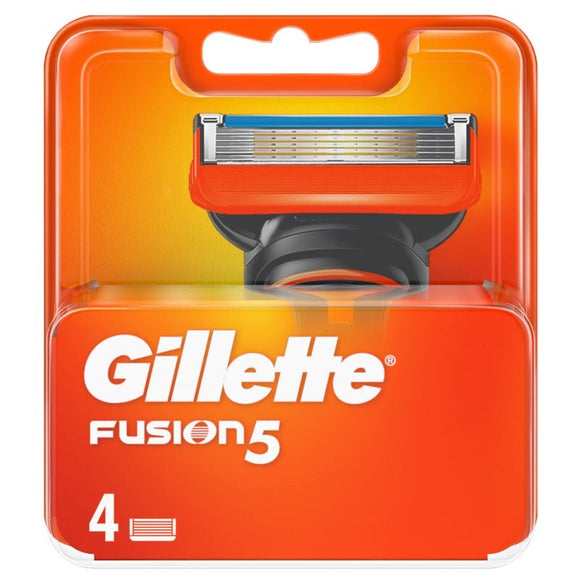 Gillette Fusion Manual Blades 4 Pack - O'Sullivans Pharmacy - Toiletries -