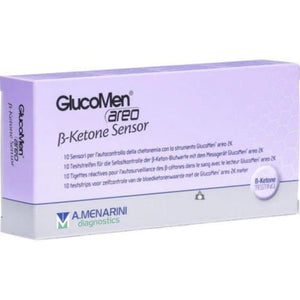Glucomen Areo B Ketone Sensors 10 Pack - O'Sullivans Pharmacy - Medicines & Health - 8012992481066