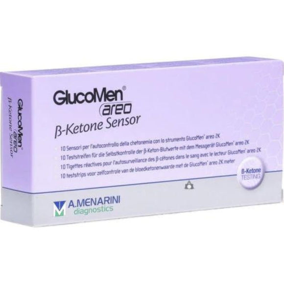 Glucomen Areo B Ketone Sensors 10 Pack - O'Sullivans Pharmacy - Medicines & Health - 8012992481066