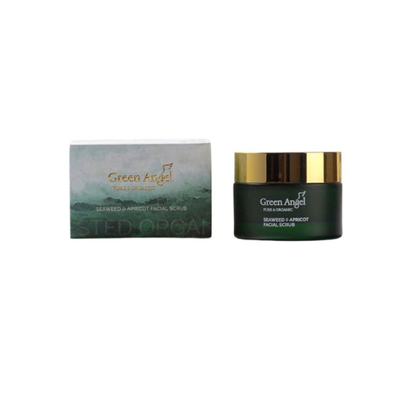 Green Angel Facial Scrub Seaweed & Apricot 50ml - O'Sullivans Pharmacy - Skincare - 5391505361488