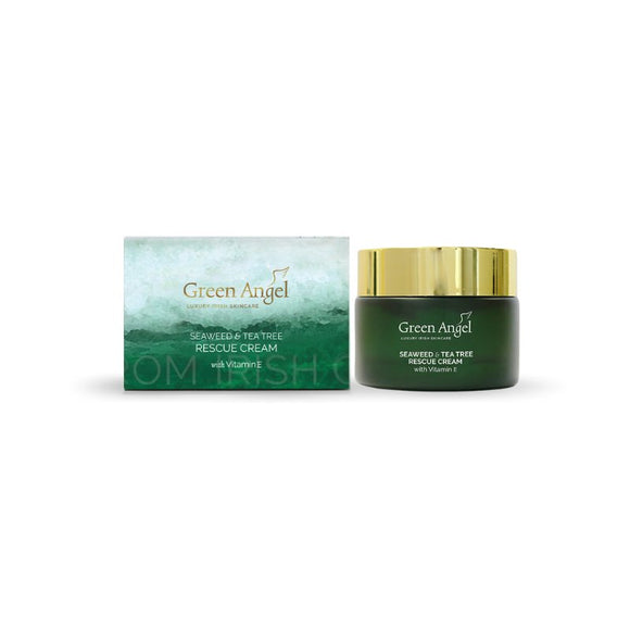 Green Angel Rescue Cream Seaweed & Tea Tree 50ml - O'Sullivans Pharmacy - Skincare - 5391505361525